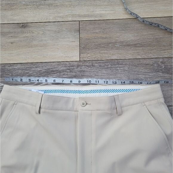 FJ Footjoy Golf pants men's size 36 cream colored - Picture 7 of 10